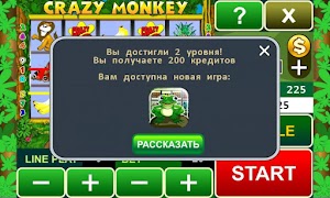 Crazy Monkey slot machine скриншот 4