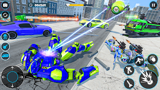 Train Robot Transformation War screenshot 6