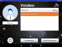 Vstation syot layar 1