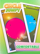 برنامه‌نما Circle Jumpy - Casual Game عکس از صفحه