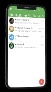 Wchat-Messenger penulis hantaran