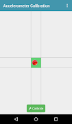 برنامه‌نما Accelerometer Calibration عکس از صفحه