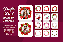 Profile Pic Border Frame Maker screenshot 1