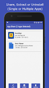 Apk Share App Send Uninstaller captura de pantalla 2