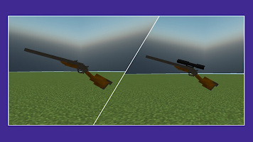 Gun mod for Minecraft pe imagem de tela 1