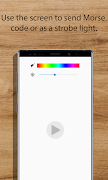 Morse Strobe Flashlight screenshot 3