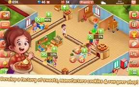 Idle Sweet Bakery Empire - Kon Screenshot 6