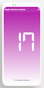 Simple Random Number screenshot 3