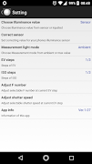 Light meter for photo - 曝光表App 截圖 2