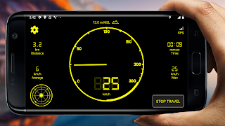 GPS Speedometer: Mph Tracker ảnh chụp màn hình 2