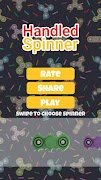 Handled Spinner Poster