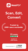Mobi PDF・Editor・Scanner・Reader स्क्रीनशॉट 1