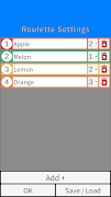 Roulette Maker Screenshot 1
