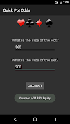 Quick Pot Odds screenshot 1