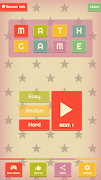 Math Game 2019 পোস্টার