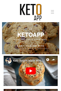 برنامه‌نما The KetoAPP عکس از صفحه
