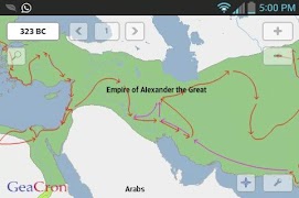 GeaCron History Maps screenshot 7