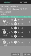 برنامه‌نما Dice attack calculator عکس از صفحه