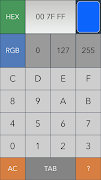 Hex,Dec,Oct,Bin(Dev Calc) captura de pantalla 3