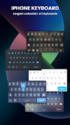 iPhone Keyboard ภาพหน้าจอ 3
