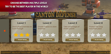 Canyon Attack TD اسکرین شاٹ 3
