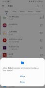 برنامه‌نما Tide | File Sharing Redefined عکس از صفحه