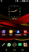 Ruby & Gold Theme for Xperia screenshot 1