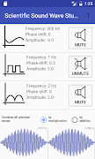 برنامه‌نما Scientific Sound Wave Studio عکس از صفحه