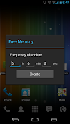 Free Memory (RAM Widget) screenshot 2
