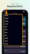Engineering Unit Converter capture d'écran 3