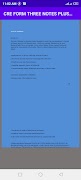 C.r.e : form three notes imagem de tela 5