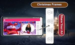 Christmas Frames: Xmas Editor 截图 5
