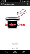 Random Order Affiche