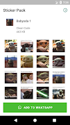 Stickers Baby-Yoda Memes screenshot 5