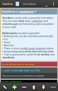 StyleNote Notes & Memos poster
