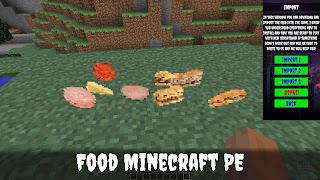 Food Mod for Minecraft PE Screenshot 4