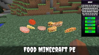 Food Mod for Minecraft PE syot layar 4