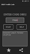 برنامه‌نما All OBD2 Trouble Codes عکس از صفحه