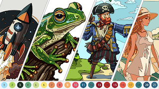 Color Tap: Coloring by Numbers screenshot 7