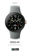 MIMIX MX03 09 Digi Watchface ภาพหน้าจอ 3