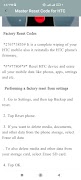 Master Reset Code for Android スクリーンショット 4