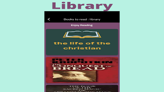 Books to read : library poster