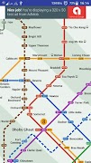 برنامه‌نما Singapore MRT Map عکس از صفحه