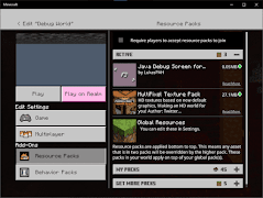 Java Debug Screen Addon MCPE اسکرین شاٹ 1