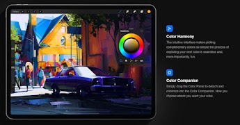 برنامه‌نما Procreate Pocket Paint عکس از صفحه