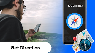 iOS Compas- iOS 16 iCompass screenshot 1
