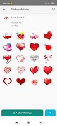 WASticker Romantic Sticker screenshot 3