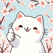 Spring Kitty Stickers скриншот 6