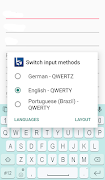 برنامه‌نما BlueKey Keyboard عکس از صفحه