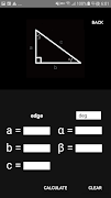 Triangle calculator screenshot 1